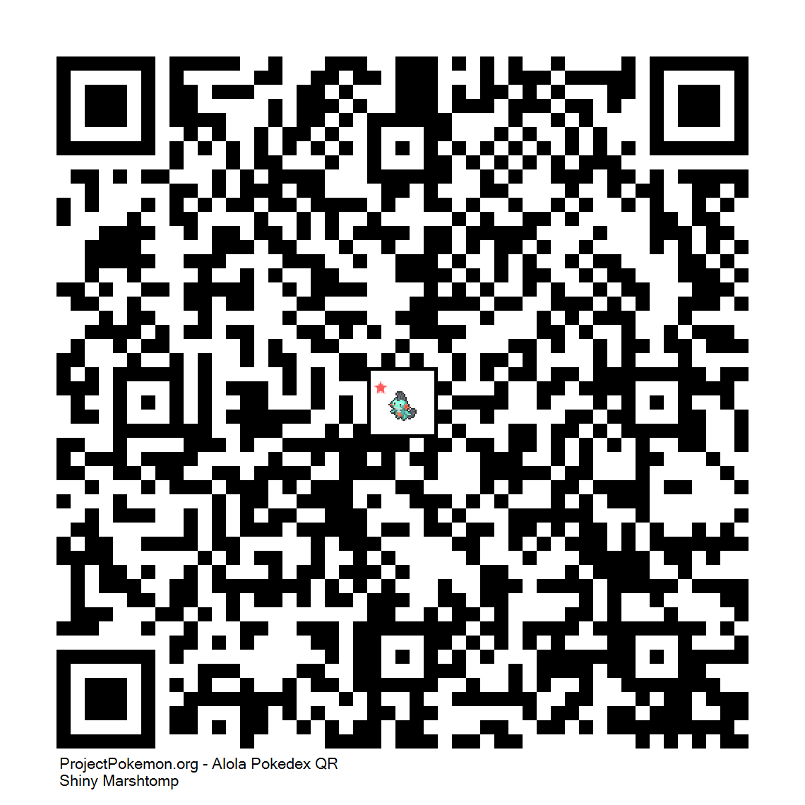 Cdigo QR de Marshtomp variocolor